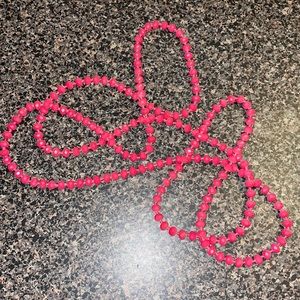 Long 24inch beaded necklace